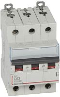 Выключатель автоматический Legrand DX3-E 10000 3п 63А C 16кА картинка